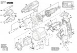 Bosch 3 601 D45 064 GSR 6-25 TE Drill Screwdriver 110 V / GB Spare Parts GSR6-25TE